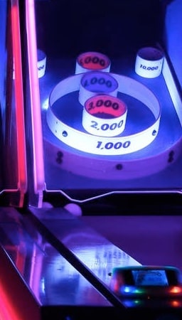 An image of night arcade