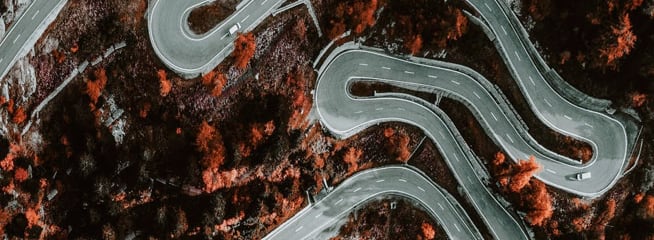 An image of a V.R. from above